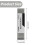 Sand Eraser Double-Head Grey Frosted Matte Pen-Style 5 Pcs 3