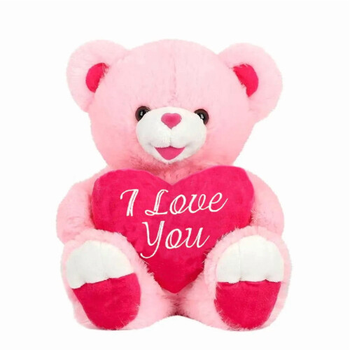 Valentine's Day Teddy Bear with Heart 7.87 inch