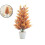 Artificial Cedar Tree Realistic Foliage 6ft with White Pot 1