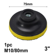 Backing Pad Sanding Holder Hook and Loop 5 Sizes M10