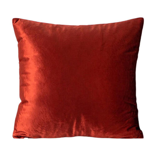 Soft Velvet Square Throw Pillow for Sofa Bed Car 1