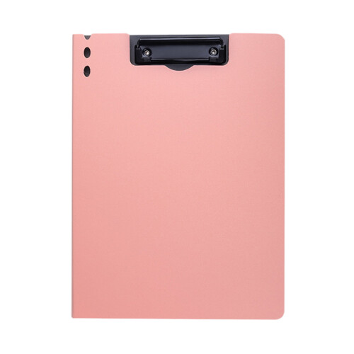 A4 File Folder Multi-Functional Exam Mat Clipboard Pink