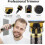 Professional Rechargeable Hair Clipper Set for Men Cordless 3