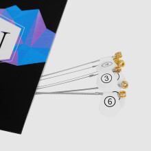 Guitar Strings Assorted Color Coated 6 Pcs