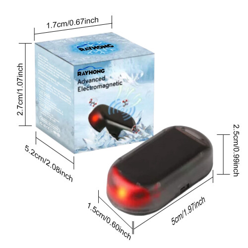 Car Anti-Theft Camera Light Simulation Device for All 2