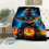 Black Cat Halloween Flannel Blanket 60x80 in 4