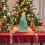 Artificial Crystal Christmas Tree Green Decorative Ornament 4