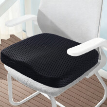 Memory Foam Seat Cushion Portable with Washable Cotton