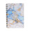 Flip Coil Journal Notebook A5 Marble Pattern 1