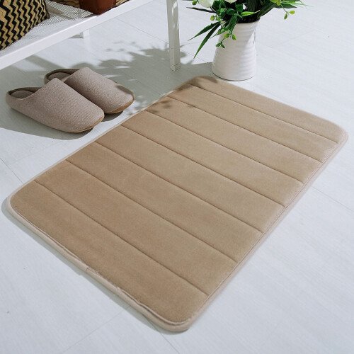 Memory Foam Bath and Bedroom Mat Soft Absorbent Microfiber