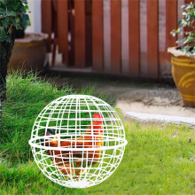 Rolling Chicken Ball Cage Portable Outdoor Pet Enclosure