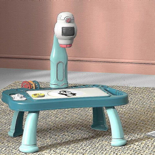 Kids Painting Table Set with Projector Educational Toy