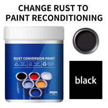 Rust Converter Paint for Metal Water-Based 500g Black