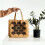 Plastic Art Deco Stencil Geometric Floral Pattern 30x30cm 6