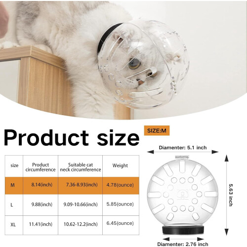 Cat Adjustable Hood with Paw Covers for Grooming 1