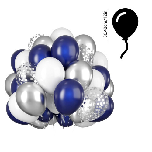 Multicolor Rubber Balloons 12 Inch 30 Pieces 2