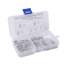 Lawn Tractor Hitch Pin Carbon Steel Silver 1 Set