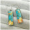 Boho Drop Earrings 925 Silver with Turquoise Tourmaline One 2
