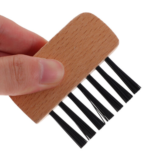Umpire Plate Brush Wood Handle 3 Pcs Light Brown 1