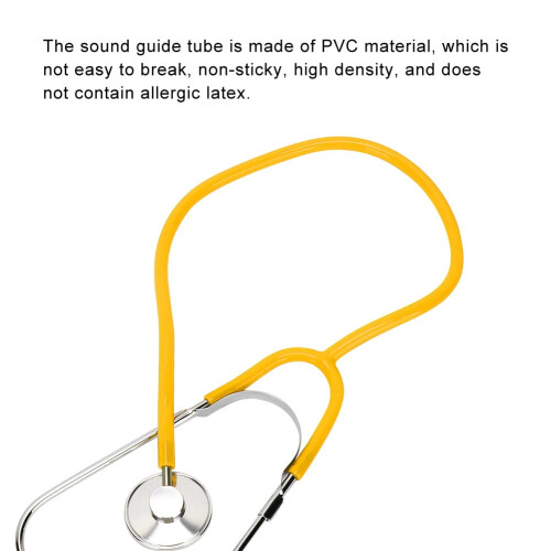 Heart Detection Stethoscope Aluminum Alloy Professional 1