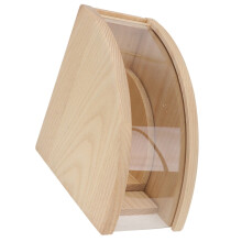 Wooden Coffee Filter Holder Box Cone Rack for Filters and