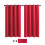 Light Red Blackout Curtains Set 42x63 Inch 2-Piece 1