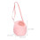 Supvox Hamster Shoulder Bag Sponge Pink 1pc 2