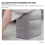 WINOMO Inflating Foot Rest Pillow 1 Set 8