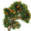 NICEXMAS Plastic Lemon Tree Faux Plant for Model Scenery 6 3
