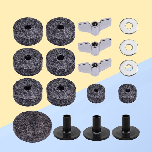 Cymbal Noise-reducing Pads Grey 18 Inch 2
