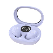 True Wireless Earbuds Bluetooth 5.3 ANC 4H Playtime Purple