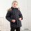 Kids Puffer Jacket Hooded Zip-Up Solid Color with Pockets 3