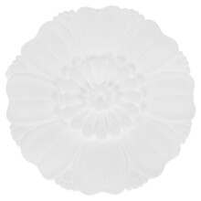 Ceiling Hole Cover Plate White Circular 1 Pc