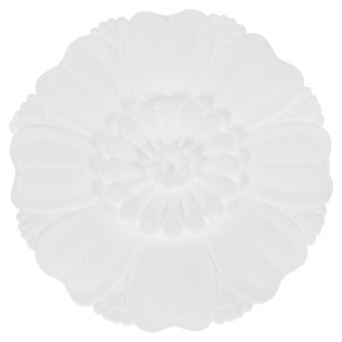 Ceiling Hole Cover Plate White Circular 1 Pc
