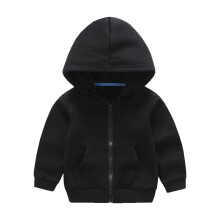 Boys' long sleeve patchwork sweatshirt black Z13