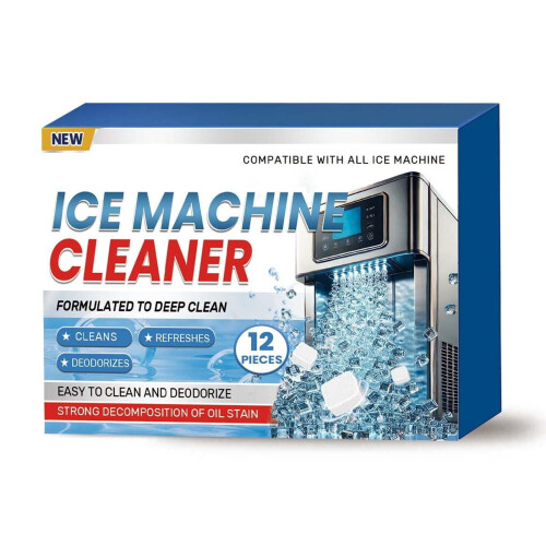 Ice Maker Cleaning Sheet for Descaling and Deodorizing 1