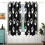 Dog Paws White Blackout Curtains for Sliding Glass Doors 2 2