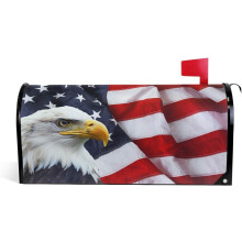 American Flag Mailbox Cover Patriotic Eagle Magnetic 21x25