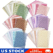 Scrapbook Paper and Decorative Mesh Fabric Set 90 Sheets