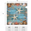 Seashell Beach Starfish Mailbox Cover Magnetic 21x18 in 4