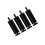Black Adjustable Sofa Feet 12cm 4 pcs 3