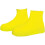 Waterproof Silicone Shoe Covers Yellow Reusable 1