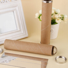 DIY Paper Tube Kaleidoscope Kit with Crystal Ball 2 pcs
