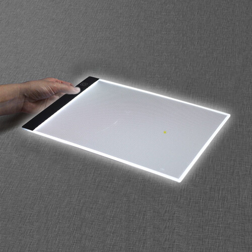 LED Light Pad A4 Ultra-Thin Adjustable USB Powered 1