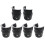 Billiard Table Pool Pockets Replacement Set 6 Pieces 1