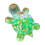 Exploding Flash Turtle Toy 2.36 x 3.54 in Green 1
