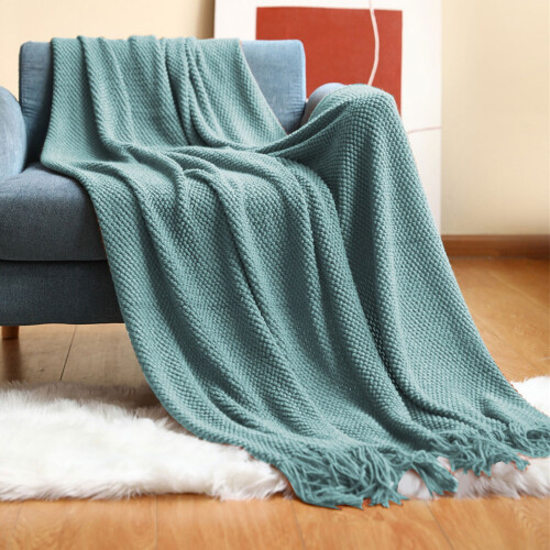 Knitted Blanket Warm Breathable 50x72 Inch
