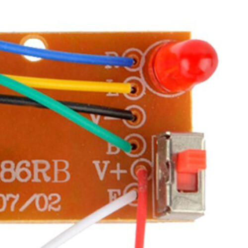 27MHz RC Transmitter Receiver 4-Channel Fiberglass 1