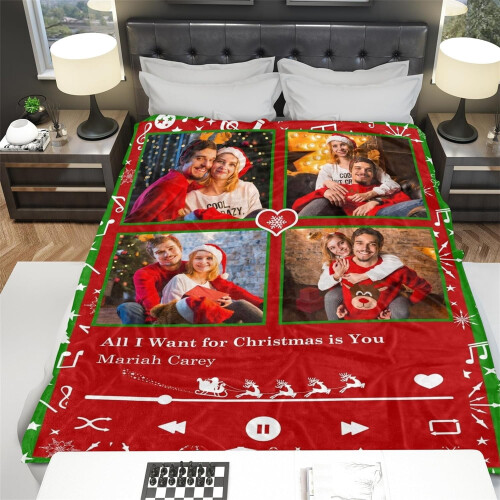 Coperta personalizzata con foto per adulti e bambini 2
