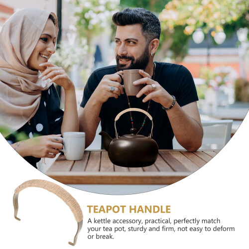 Ceramic Teapot Handle Replacement Anti-Scald 1pc 1